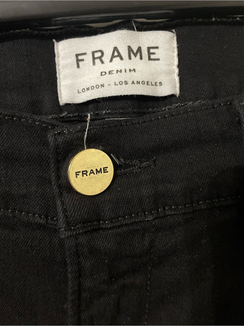 Frame Denim Black High-Rise Skinny Jeans NWOT Sz- Ladies 29 - Picture 6 of 7
